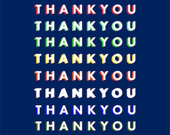 THANK YOU Greeting Card