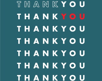 THANK YOU Greeting Card