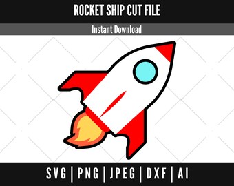 Download Rocket Svg Etsy