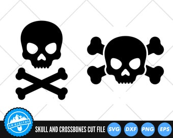 Skull and Crossbones SVG /& Studio 3 Cut File Stencils Design for Silhouette Cricut Files Cutout Pink Svgs Pirate Halloween Face Decoration