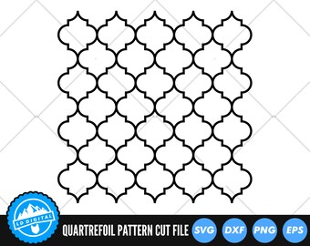 Download Quatrefoil Pattern Etsy