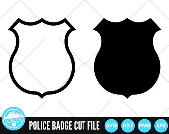 Download Police Badge Svg Etsy