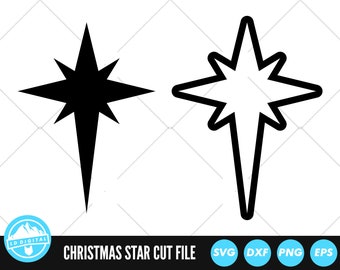 Download Christmas Star Svg Etsy