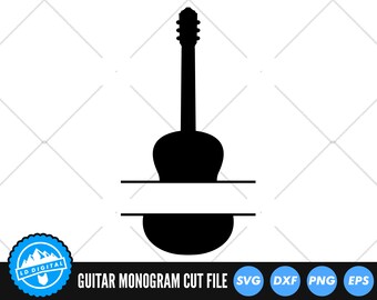 Download Guitar Svg Frame Etsy