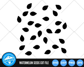 Download Watermelon Seeds Svg Etsy