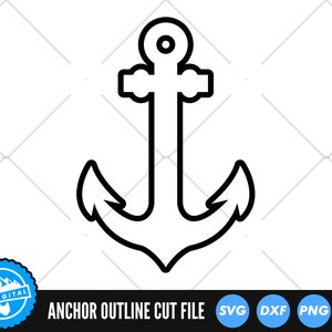 Anchor SVG Files | Anchor Cut Files | Anchor Vector Files | Anchor Silhouette | Anchor Clip Art | CnC Files