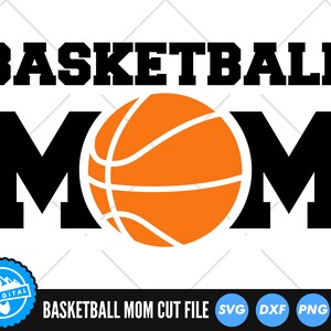 Basketball Mom SVG Files | Basketball Mum Cut Files | Basketball Vector Files | Basketball Vector | Basketball Clip Art