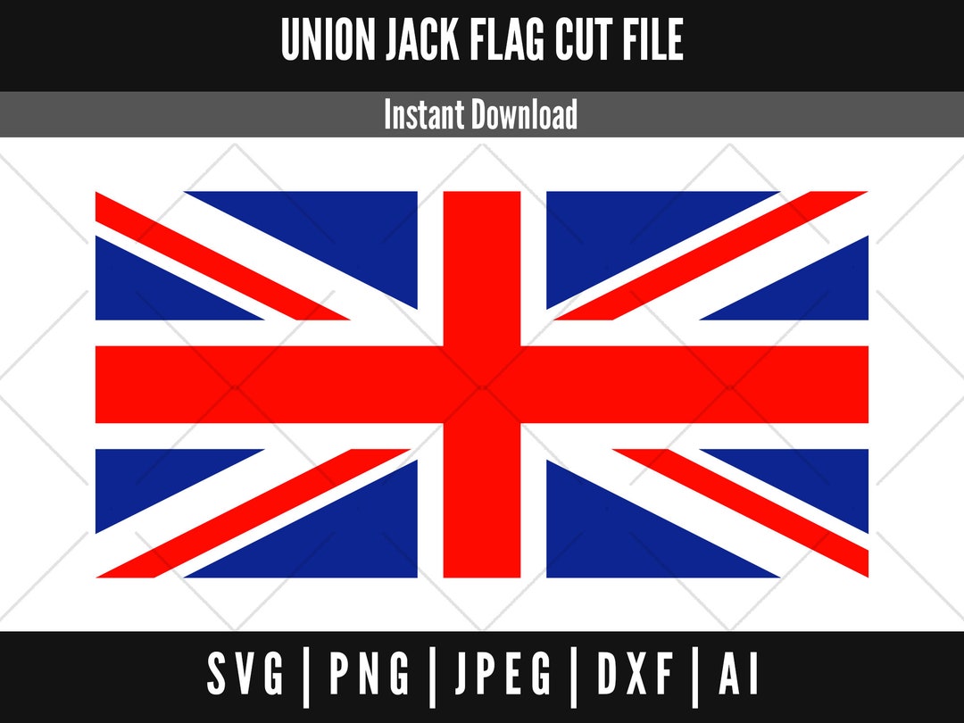 FREE! - Die Britische Flagge (Union Jack) Bild zum Ausschneiden