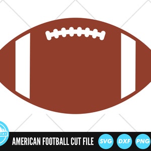 Voetbal SVG-bestanden | Voetbal silhouet gesneden bestanden | Voetbalvectorbestanden | Amerikaanse vector | Illustraties voor sport