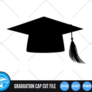 Graduation Cap SVG Cut File, Graduation 2025, Graduate Silhouette, Graduation Hat Clipart, Graduation Shirt SVG, 2025 Graduate Cut File