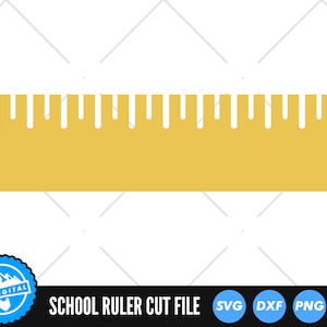Ruler SVG Files | School Ruler Cut Files | Back to School Vector Files | Math Teacher Vector | School Ruler Clip Art