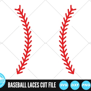Baseball Stitches SVG Files | Baseball Laces Cut Files | Baseball Stitches Vector Files | Baseball Vector | Baseball Clip Art | CnC Files