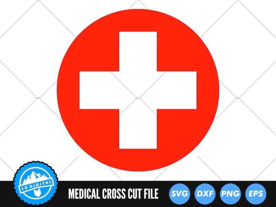 Round Medical Cross SVG Files | Nurse SVG Cut Files | Medicine Nursing  Vector Files | Medical Vector | Medical Heart Clip Art