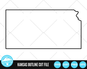 Kansas State Map Shape Tie Tack 