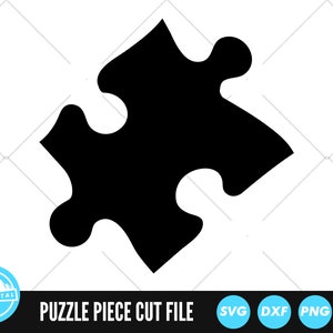 Puzzle Piece SVG Files | Jigsaw Piece Cut Files | Puzzle Pieces Vector Files | Jigsaw Vector | Puzzle Clip Art | CnC Files