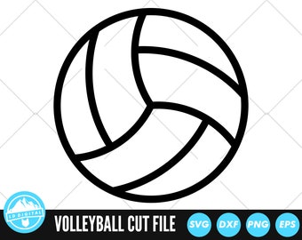 Volleyball SVG Files | Volleyball Cut Files | Volleyball Vector Files | Volleyball Vector | Volleyball Clip Art | CnC Files