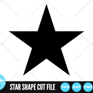 Star SVG-bestanden | Star Cut-bestanden | Star Vector-bestanden | Stervector | Star Clip Art | CnC-bestanden