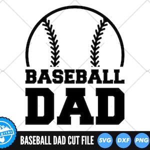 Baseball Dad SVG-Dateien | Baseball Papa Schnittdateien | Baseball Dad Vektor-Dateien | Baseball Vektor | Baseball Clip Art
