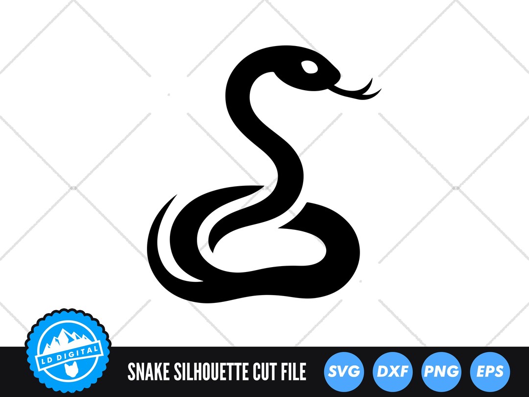 Snake SVG Files | Python Cut Files | Animal Vector | Reptile SVG ...