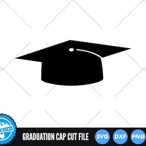 Graduation Cap SVG Cut File, Graduation 2025, Graduate Silhouette, Graduation Hat Clipart, Graduation Shirt SVG, 2025 Graduate Cut File