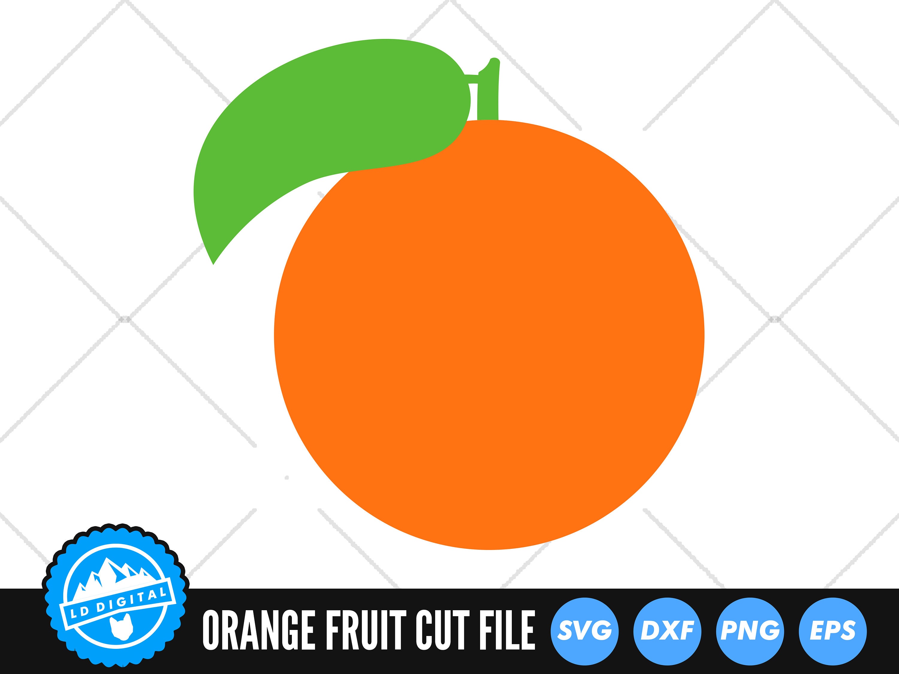 Orange SVG Files Kawaii Fruit SVG Cut Files Orange Fruit Etsy Ireland