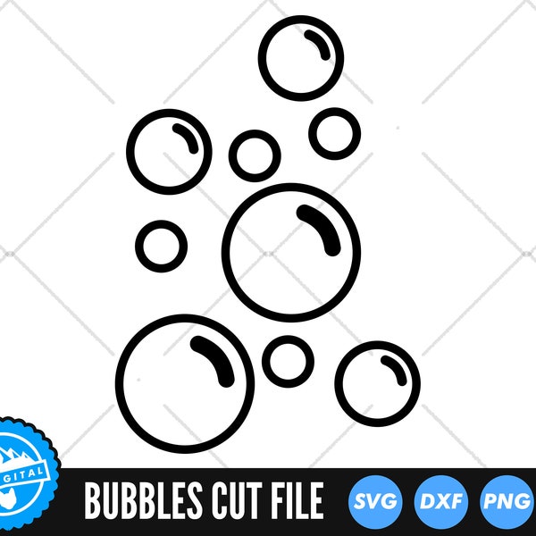 Bubble SVG Files | Bubbles Cut Files | Bath SVG Vector Files | Soap Bubbles SVG Vector | Bubble Clip Art