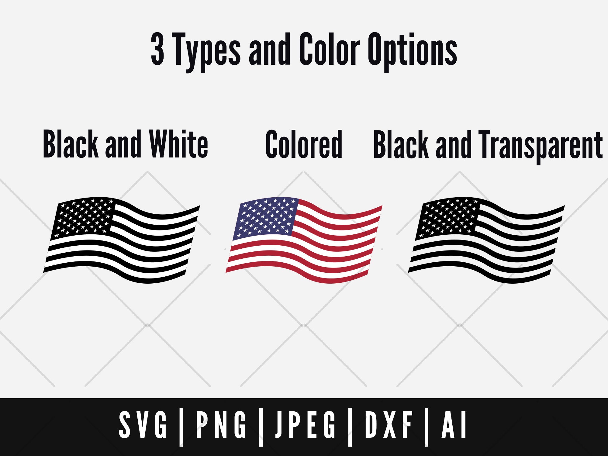 USA Flag Cut File | United States Flag | July 4th | Happy Independence ...
