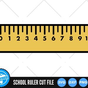 Ruler Inches SVG, Ruler Svg, Math Svg, Ruler Clipart, Ruler