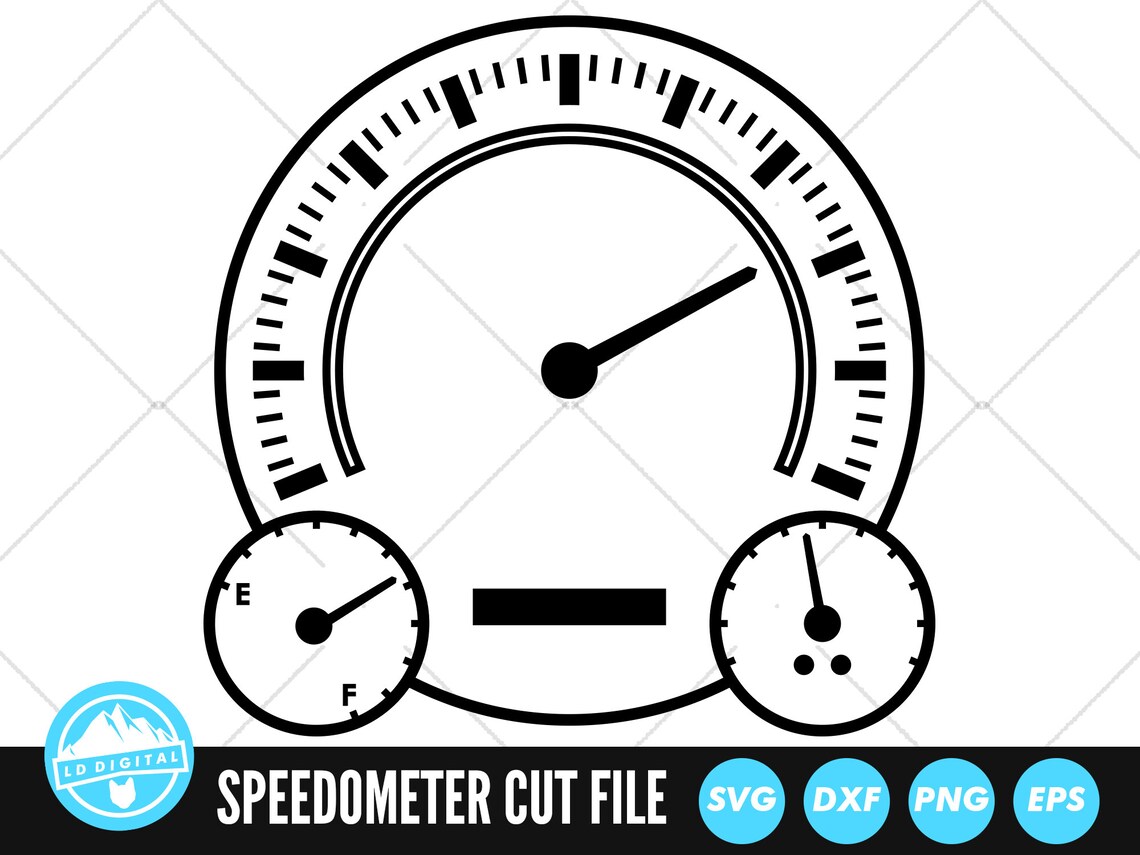Tachometer SVGDateien Auto Messgeräte schneiden Dateien Etsy.de