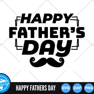 Feliz Dia dos Pais SVG, Dia dos Pais SVG 2025, Pai SVG, Bigode Svg, Arquivo de Corte para o Dia dos Pais, Dia dos Pais Cricut, Arquivo de Corte Silhouette