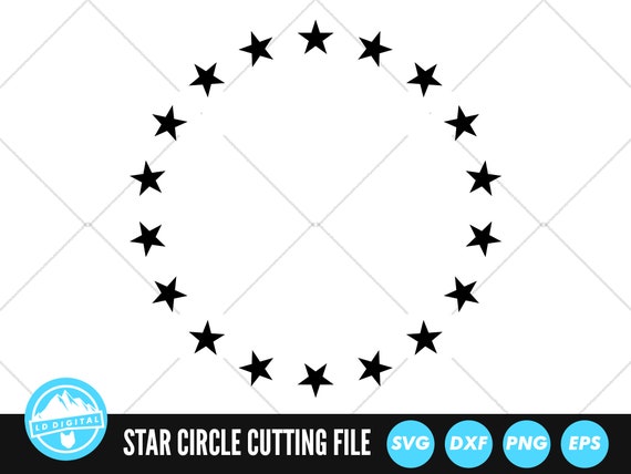 Download Clip Art Star Svg Star Cut Files Circle Frame Svg Star Clipart Star Vector Star Svg Frame Svg Star Silhouette Svg Monogram Frame Svg Art Collectibles