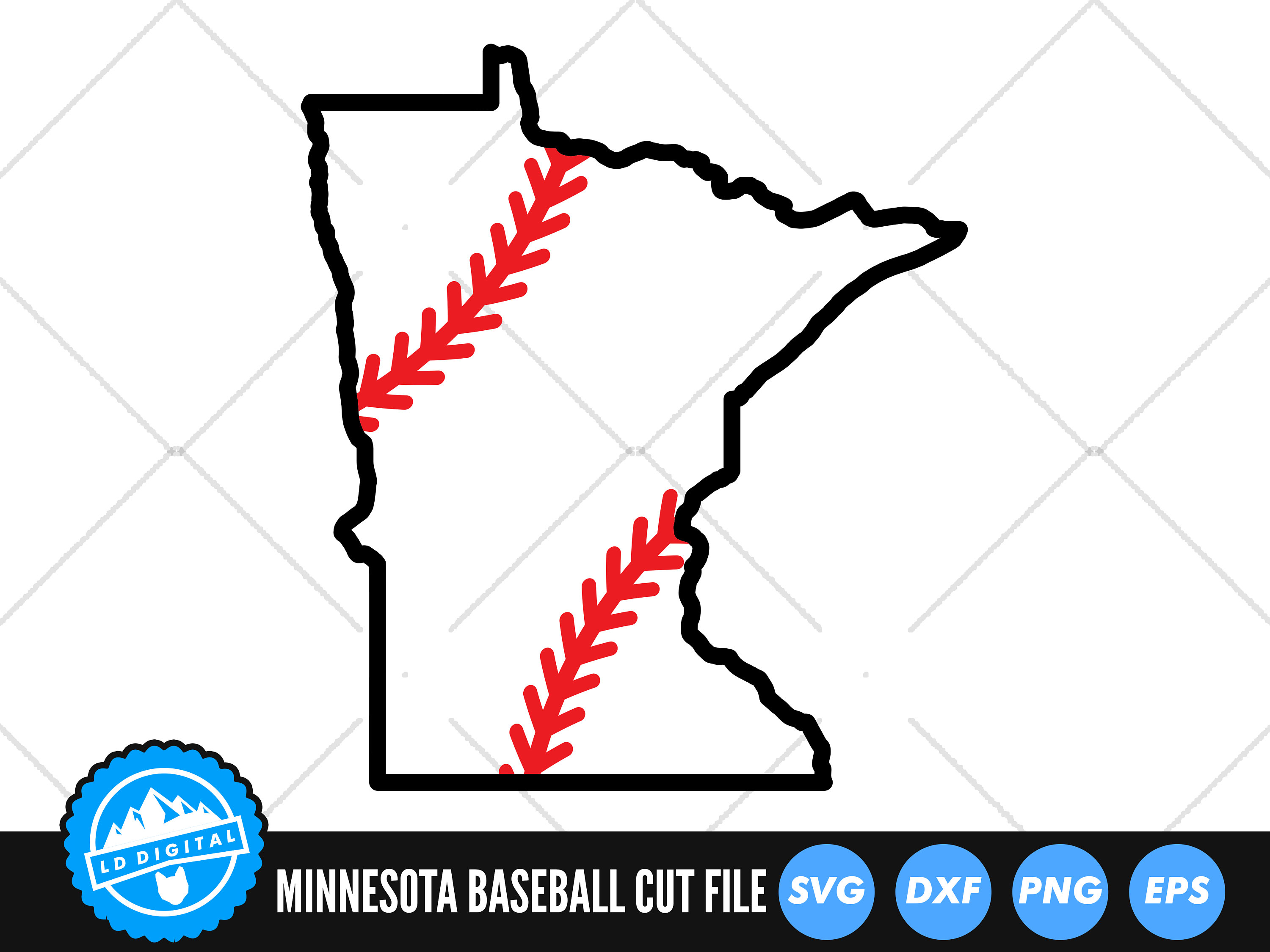 Minnesota Twins SVG • MLB Baseball Team T-shirt Design SVG Cut Files Cricut
