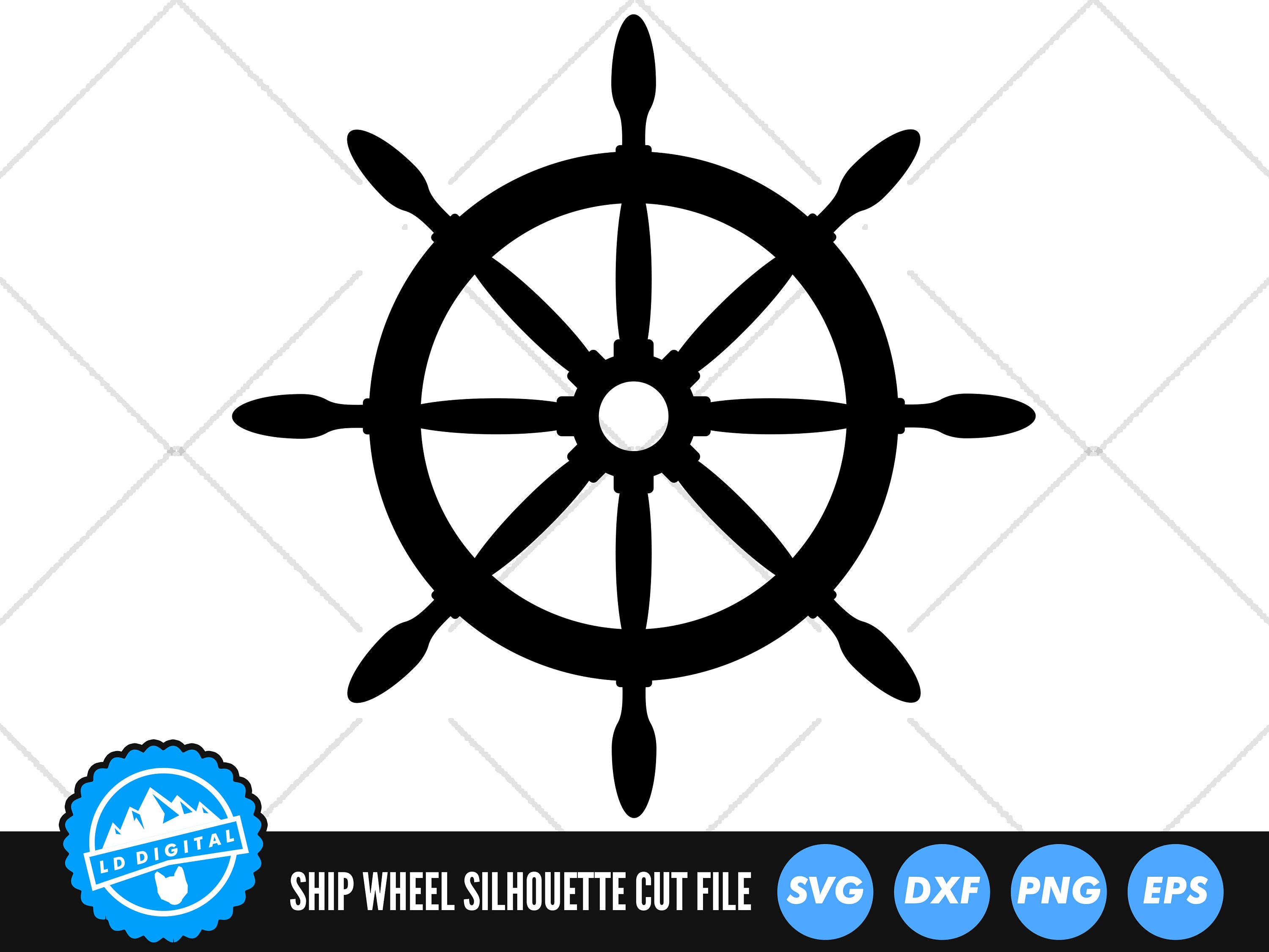 Ship Wheel SVG Files | Nautical Ship Wheel SVG Cut Files | Ship Wheel Clip  Art Vector Files | Ship Steering Wheel Clip Art