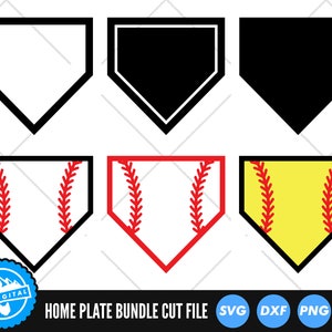 Home Plate SVG | Baseball Home Plate Cut Files | Home Plate Silhouette Vector | Softball SVG | Baseball Plate Clip Art | Home Plate Outline