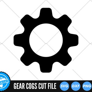 Pliki SVG z kołami zębatymi | Pliki do cięcia kół zębatych | Pliki wektorowe steampunk | Clipart z kołami zębatymi maszyn