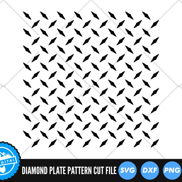 Diamond Plate Pattern SVG Files | Seamless Diamond Plate Pattern Cut Files | Diamond Plate Pattern SVG Vector Files | Diamond Plate Vector