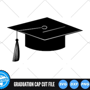 Graduation Cap SVG Cut File, Graduation 2025, Graduate Silhouette, Graduation Hat Clipart, Graduation Shirt SVG, 2025 Graduate Cut File