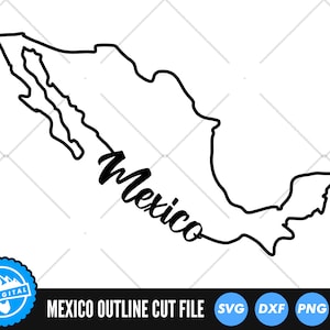 Mexiko SVG | Mexiko-Schnittdateien | Mexiko Umriss SVG | Mexiko Silhouette SVG | Mexiko Karte Clip Art | Mexiko Vektor