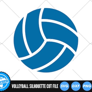 Volleybal SVG-bestanden | Gesneden volleybalbestanden | Sport-SVG-vectorbestanden | Volleybalsilhouet | Illustraties volleybal