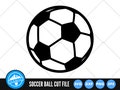 Soccer Ball SVG Files | Football Cut Files | Soccer Ball Vector Files | Layered Soccer Ball Vector | Soccer Ball Clip Art | CnC Files product logo