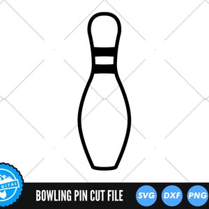 Bowling Pin SVG Files | Bowling Ball Cut Files | Bowling Pins SVG Vector Files | Bowling Alley SVG Vector | Bowling Clip Art