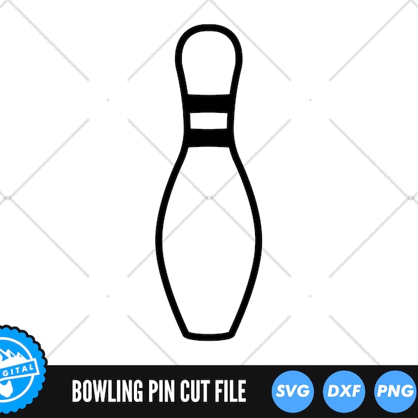 Bowling Pin SVG Files | Bowling Ball Cut Files | Bowling Pins SVG Vector Files | Bowling Alley SVG Vector | Bowling Clip Art