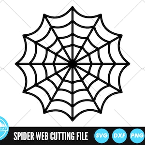 Large Spiderweb SVG Files | Spider Web Cut Files | Halloween SVG Vector Files | Spider SVG Vector | Cobweb Clip Art