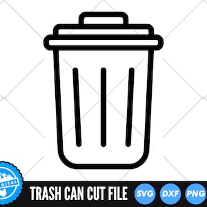 Garbage bin, office supplies, raw, simple, trash, trash bin, trash can icon  - Download on Iconfinder