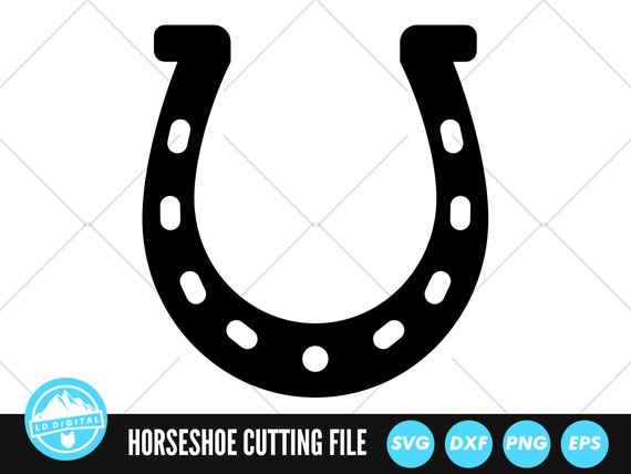 Horseshoe SVG Files Horse Shoe Cut Files Horseshoe Vector Files