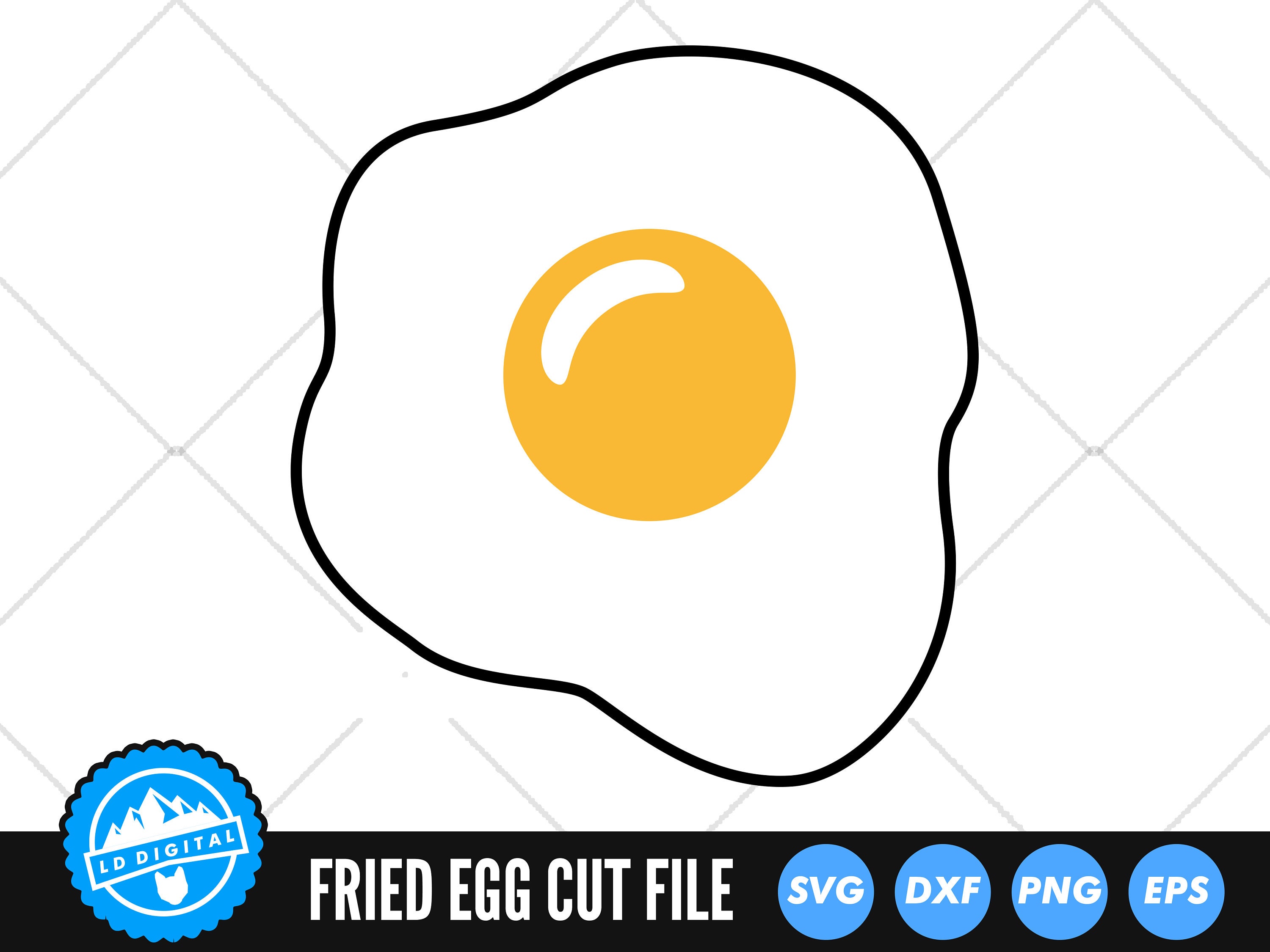 Fried Egg SVG Files Kawaii Eggs SVG Cut Files Breakfast Etsy Australia