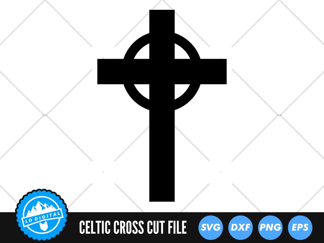 Celtic Cross SVG Files Religious Cross Cut Files Crosses - Etsy