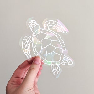 Meeresschildkröte Suncatcher Sticker