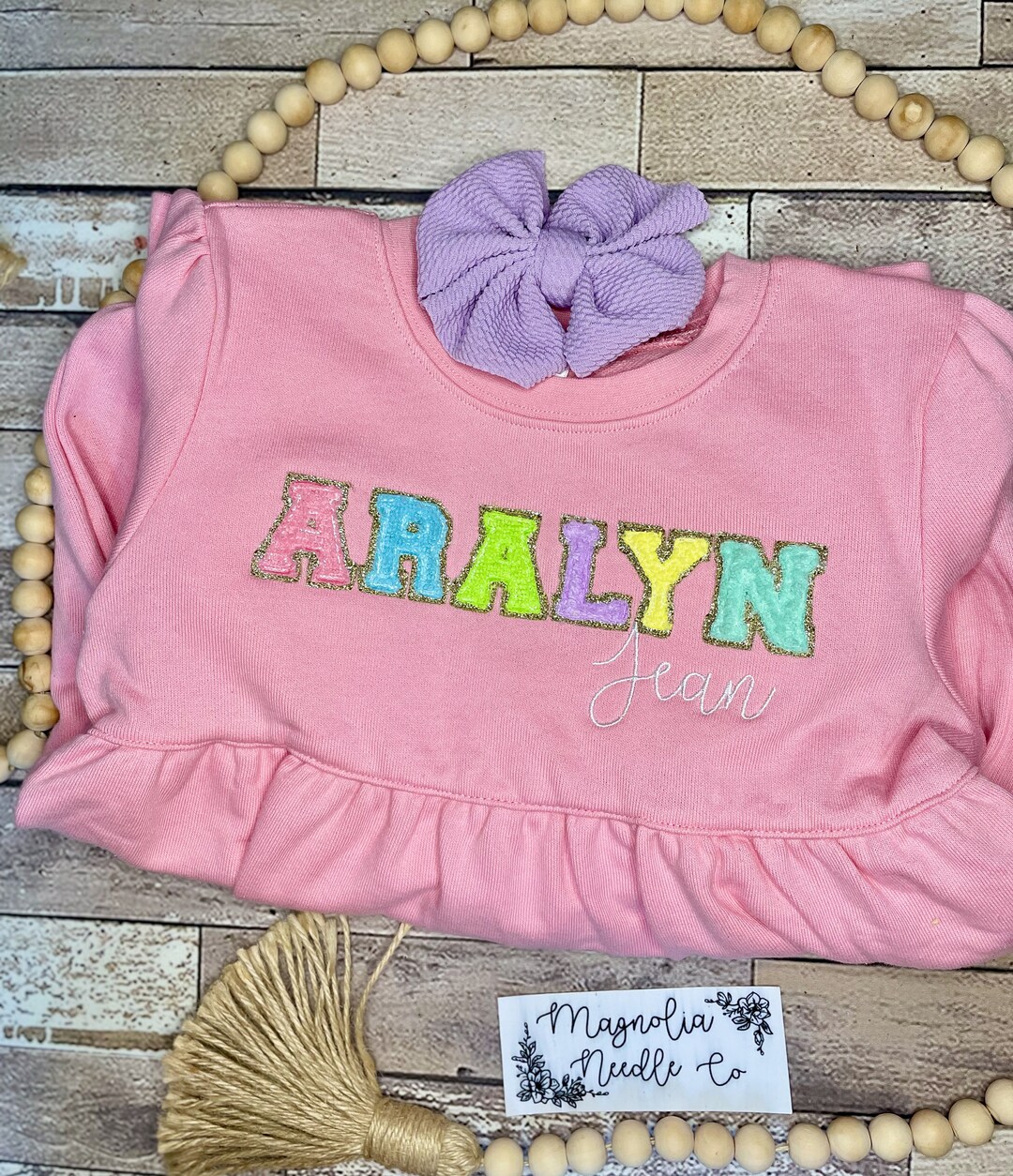 embroidered-varsity-letter-sweatshirt-custom-sweatshirt-girls-bubble