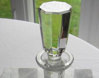 Vintage Waterford Crystal, Tall Slender Decanter, Alana Pattern, Pre-Owned, Purchased in Ireland in 1990s, Never Used/Filled